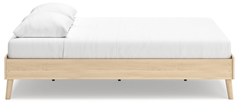 Cabinella Tan Queen Platform Bed - EB2444-113