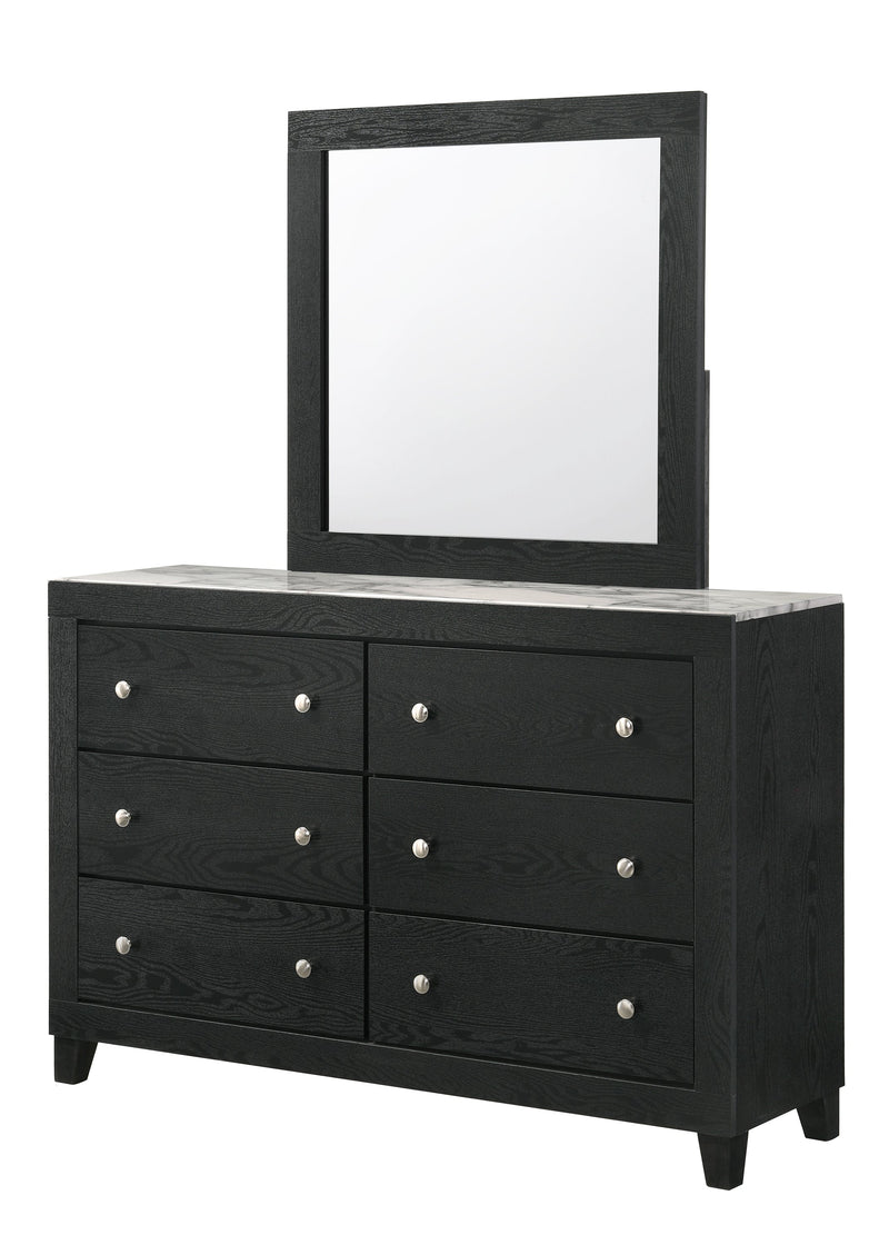 Cadence Black LED Panel Bedroom Set - Gate FurnitureBedroom Set