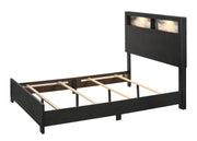 Cadence Black LED Panel Bedroom Set - Gate FurnitureBedroom Set