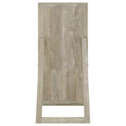 Cadence Tempered Glass Full Length Mirror Grey Washed Oak - 961655