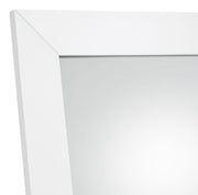Cadence Tempered Glass Full Length Mirror White High Gloss - 961656