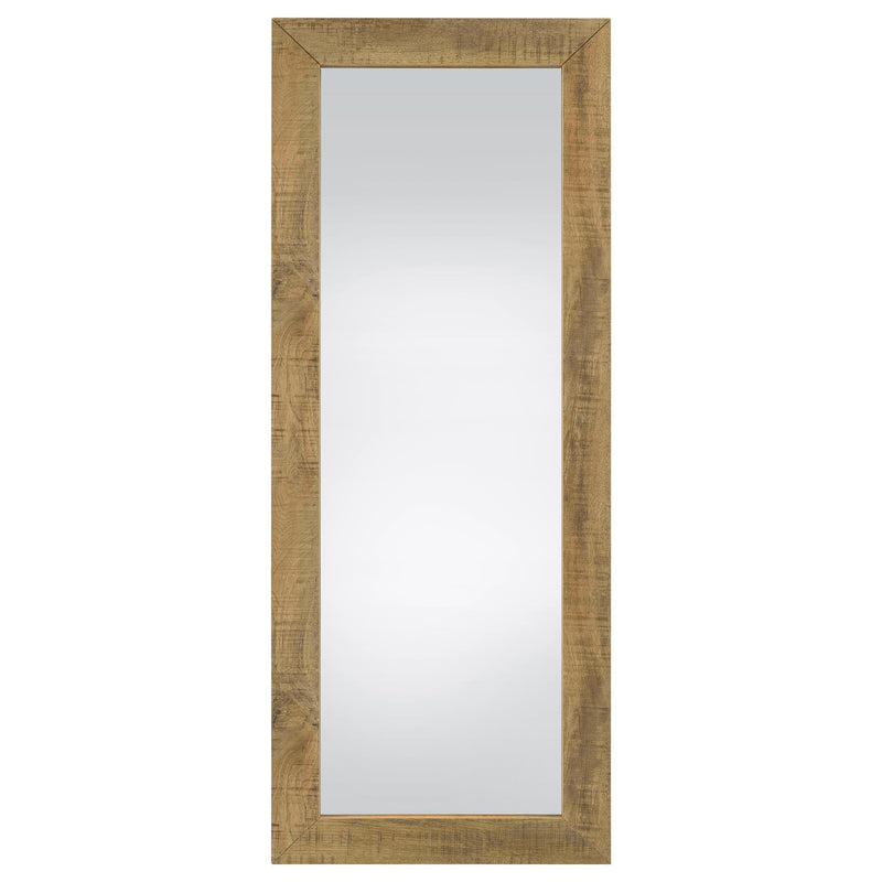 Cadence Tempered Glass Full Length Standing Mirror Mango - 961654