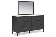 Cadmori Black Upholstered Panel Bedroom Set - Gate FurnitureBedroom Set