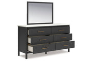 Cadmori Black Upholstered Panel Bedroom Set - Gate FurnitureBedroom Set