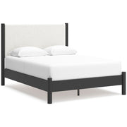Cadmori Black/White Upholstered Panel Bedroom Set - Gate FurnitureBedroom Set