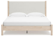 Cadmori Tan King Panel Bed, Dresser and 2 Nightstands - B2615B24