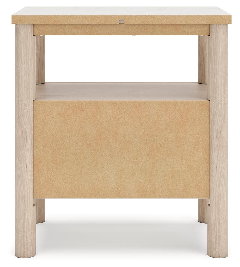 Cadmori Tan King Panel Bed, Dresser and 2 Nightstands - B2615B24
