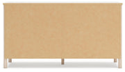 Cadmori Tan King Panel Bed, Dresser and 2 Nightstands - B2615B24