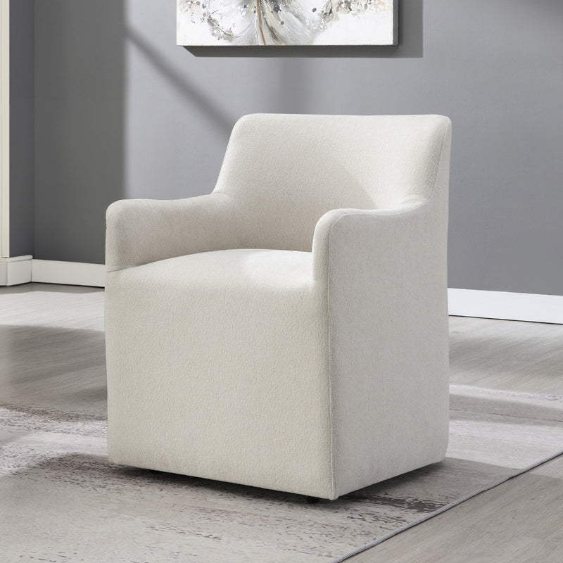Cafell Arm Chair w/Swivel Casters - DN02806