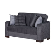 Cairo Gray Sleeper Living Room Set - Gate FurnitureLiving Room Set