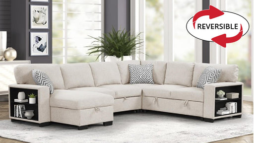 Cairo Sectional Beige - Cairo Sectional Beige