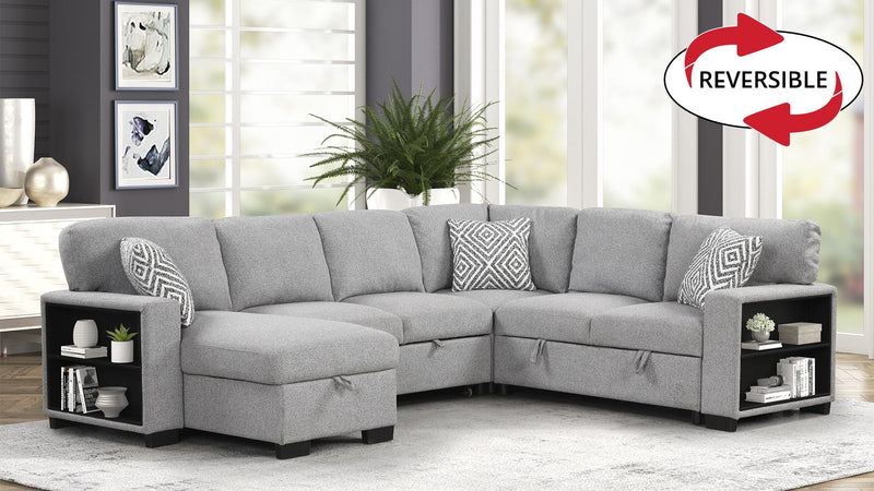 Cairo Sectional Gray - Cairo Sectional Gray