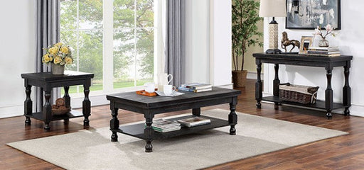 Calandra Antique Black Sofa Table - FOA4908BK-S