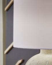 Calbert Warm Gray Table Lamp - L235824