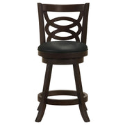 Calecita Wood Swivel Counter Stool Cappuccino (Set of 2) - 101929