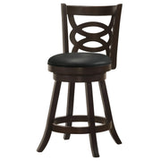 Calecita Wood Swivel Counter Stool Cappuccino (Set of 2) - 101929
