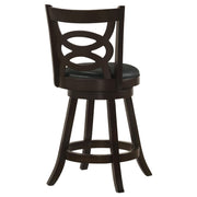 Calecita Wood Swivel Counter Stool Cappuccino (Set of 2) - 101929