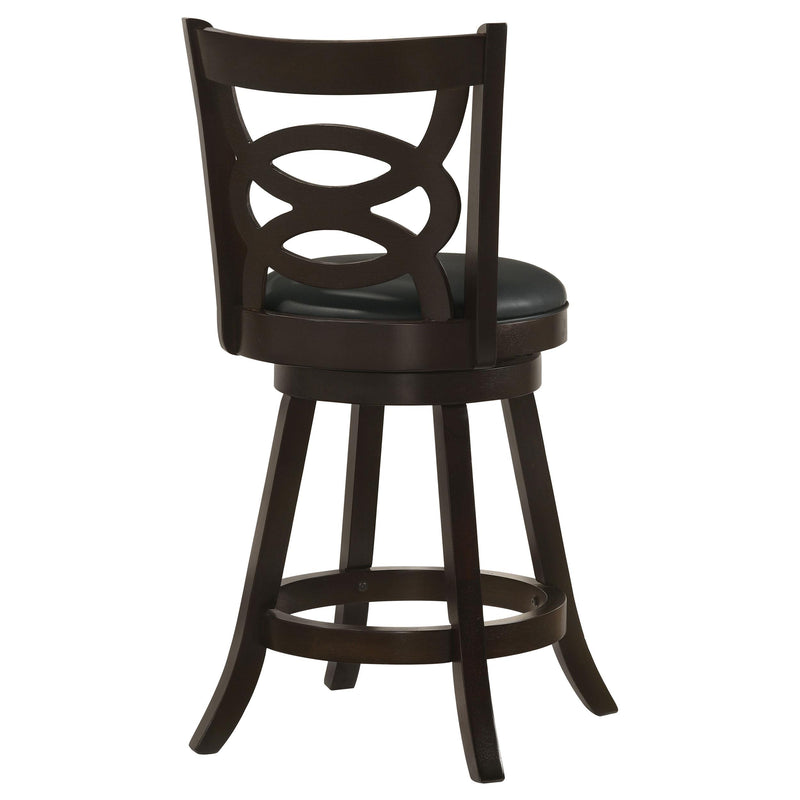 Calecita Wood Swivel Counter Stool Cappuccino (Set of 2) - 101929