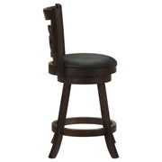 Calecita Wood Swivel Counter Stool Cappuccino (Set of 2) - 101929
