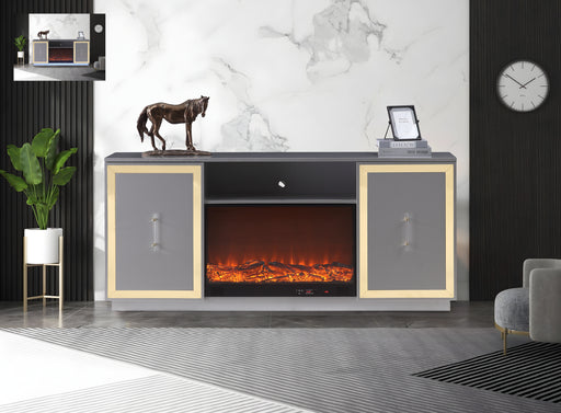 Cali Silver Tv Stand - CALI-SLVR-TVS