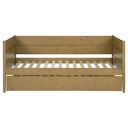 Calinda Wood Twin Daybed With Trundle Natural - 300685