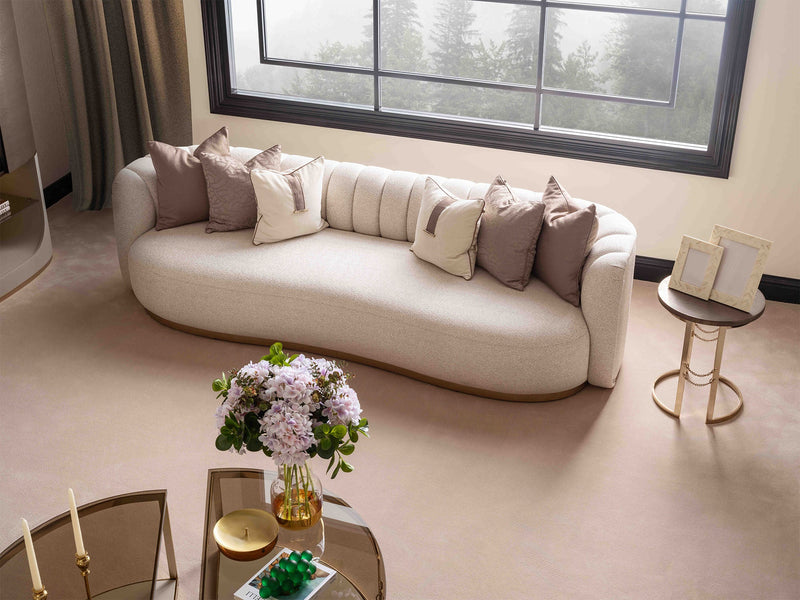 Calista 4-pieces (2 Four Seater Sofa &  2 Chair) Livingroom in Cream - 200-GAB-CAL-4411