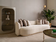 Calista 4-pieces (2 Four Seater Sofa &  2 Chair) Livingroom in Cream - 200-GAB-CAL-4411