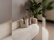Calista 4-pieces (2 Four Seater Sofa &  2 Chair) Livingroom in Cream - 200-GAB-CAL-4411