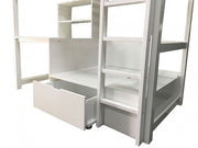 Callistus White Bunk Bed - CM-BK828WH-BED