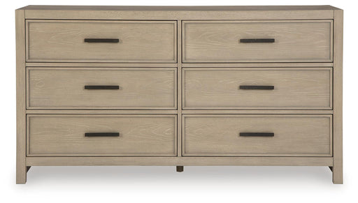 Calmoro California King Bookcase Bed with Dresser and Nightstand in Gray - PKG021402
