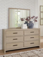Calmoro King Bookcase Bed with Dresser in Gray - PKG021330