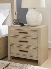 Calmoro Queen Bookcase Bed with Mirrored Dresser and Nightstand in Gray - PKG021319