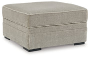 Calnita 2-Piece Sectional with Ottoman in Sisal - PKG015791