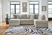 Calnita 2-Piece Sectional with Ottoman in Sisal - PKG015791