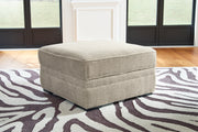 Calnita 2-Piece Sectional with Ottoman in Sisal - PKG015791