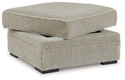 Calnita 2-Piece Sectional with Ottoman in Sisal - PKG015792