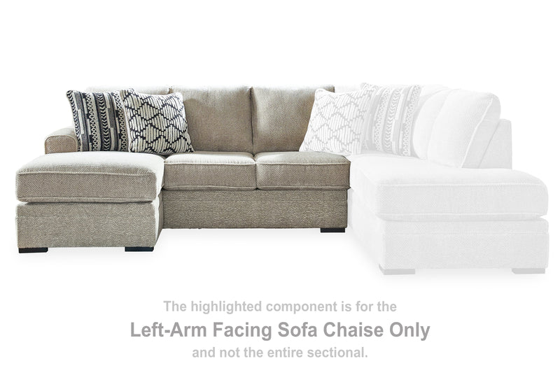 Calnita Left-Arm Facing Sofa Chaise - 2050202