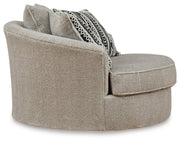 Calnita Oversized Swivel Accent Chair - Gate FurnitureChair