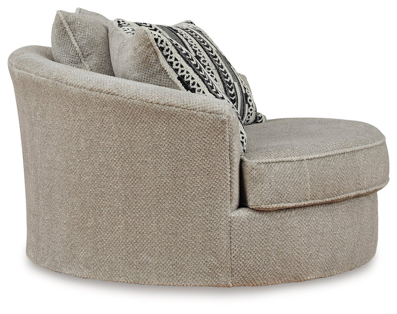 Calnita Oversized Swivel Accent Chair - Gate FurnitureChair