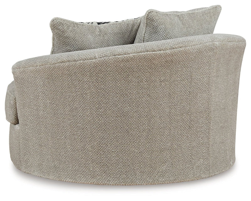 Calnita Oversized Swivel Accent Chair - Gate FurnitureChair