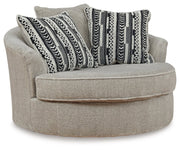 Calnita Oversized Swivel Accent Chair - Gate FurnitureChair