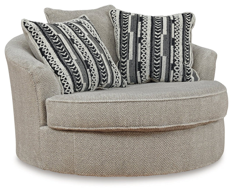 Calnita Oversized Swivel Accent Chair - Gate FurnitureChair