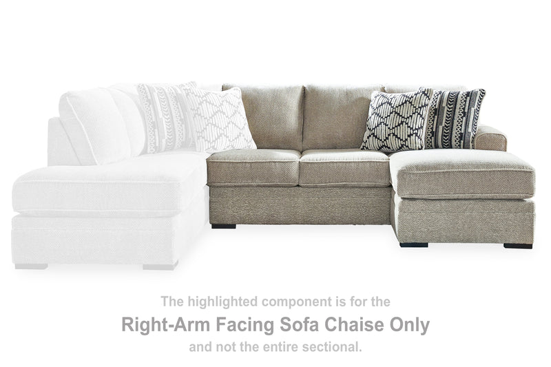 Calnita Right-Arm Facing Sofa Chaise - 2050203