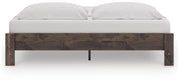Calverson Brown King Platform Bed - EB3660-114