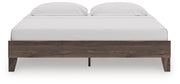 Calverson Brown King Platform Bed - EB3660-114