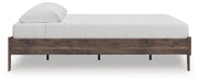 Calverson Brown King Platform Bed - EB3660-114