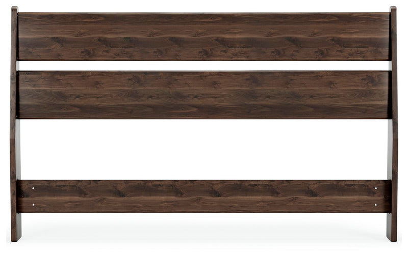 Calverson Full Panel Headboard and Dresser in Mocha - PKG017840