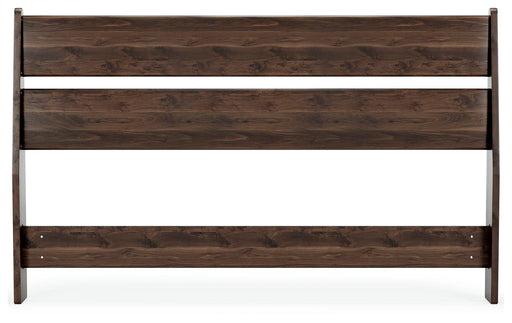 Calverson Full Panel Headboard, Dresser, Chest and 2 Nightstands in Mocha - PKG017843