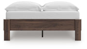 Calverson Full Platform Bed, Dresser and 2 Nightstands in Mocha - PKG017838