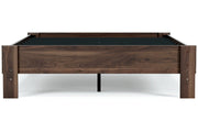 Calverson Mocha Full Platform Bed - Gate FurnitureFull Bed